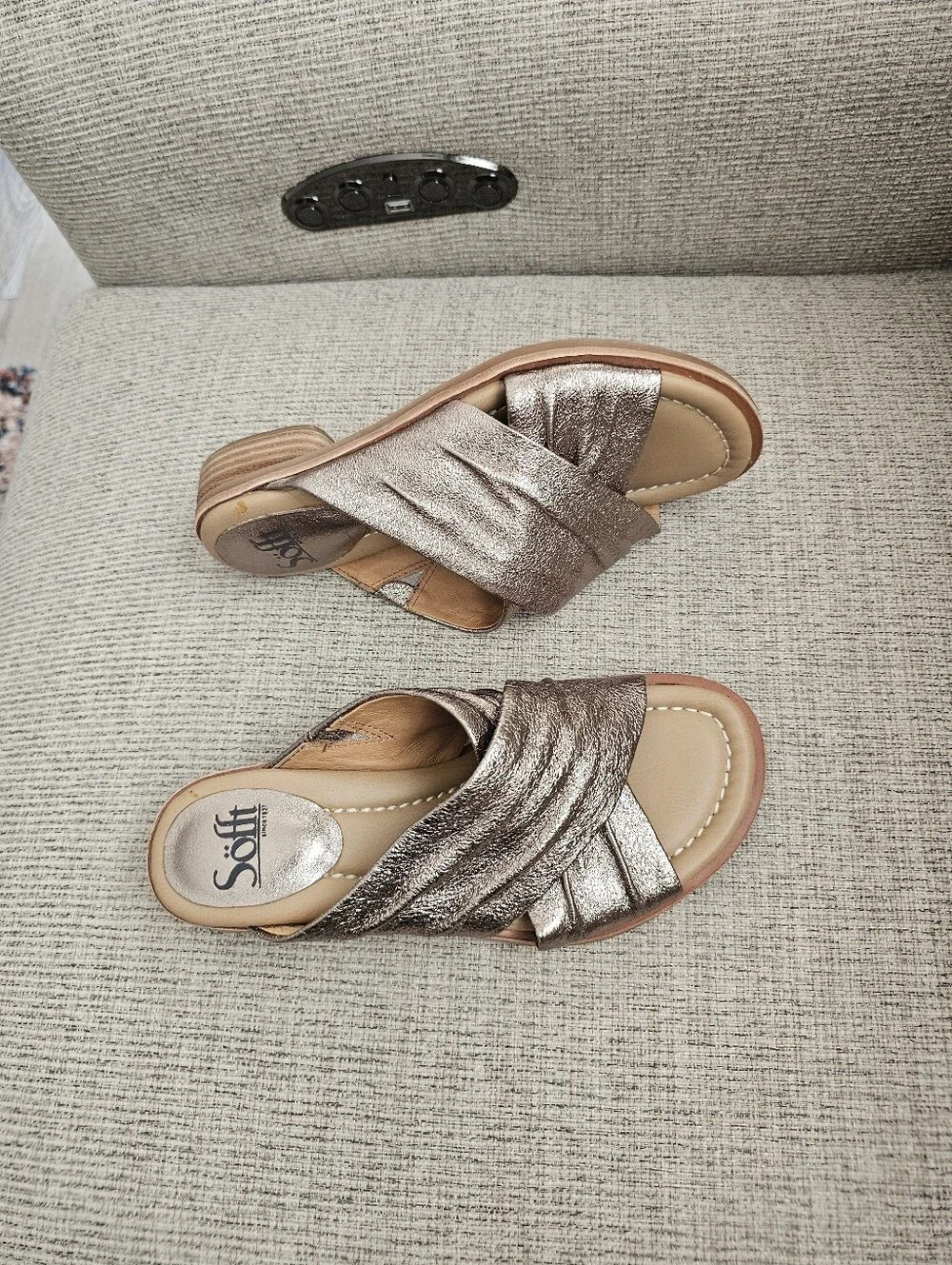 Sofft Fallon Slide Sandals Size 6 - Picture 3 of 8